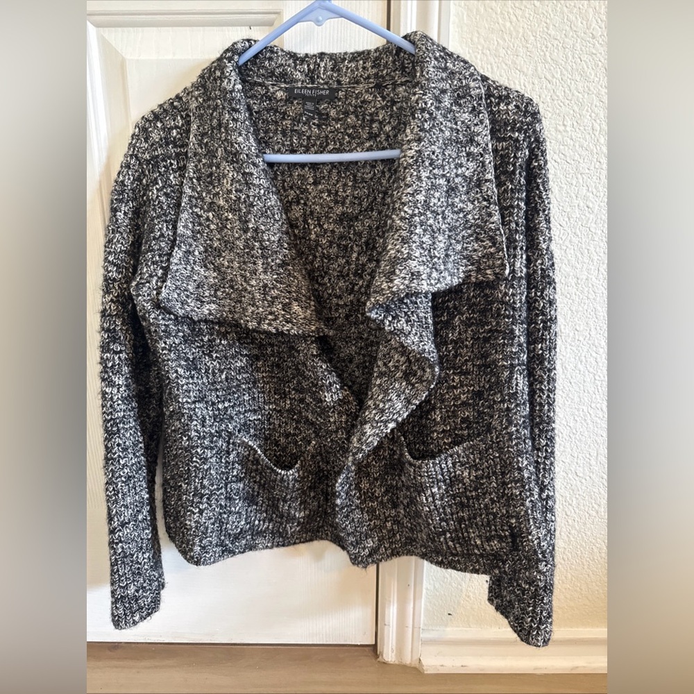 Eileen fisher open cardigan